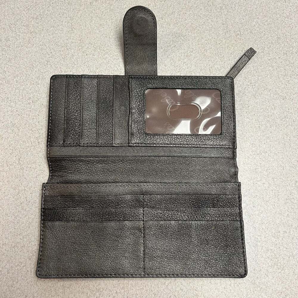 Cabela's 30-30 Win Metallic Leather Trifold Wallet